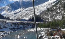 snow fall in jagdulla gaupalika