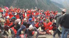 people gathering to preserve their religious culture